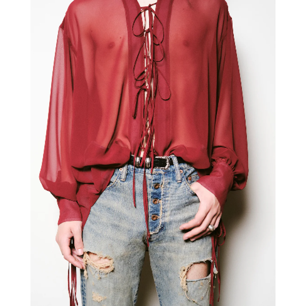 SUGARHILL SHEER CORDED SHIRTS
