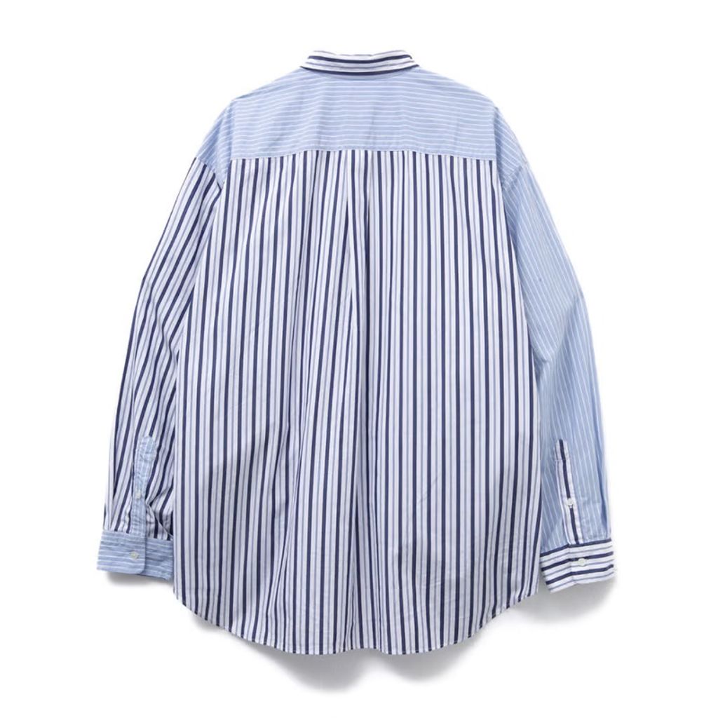 BEDWIN & THE HEARTBREAKERS L/S STRIPE BIG SHIRT "EWAN"