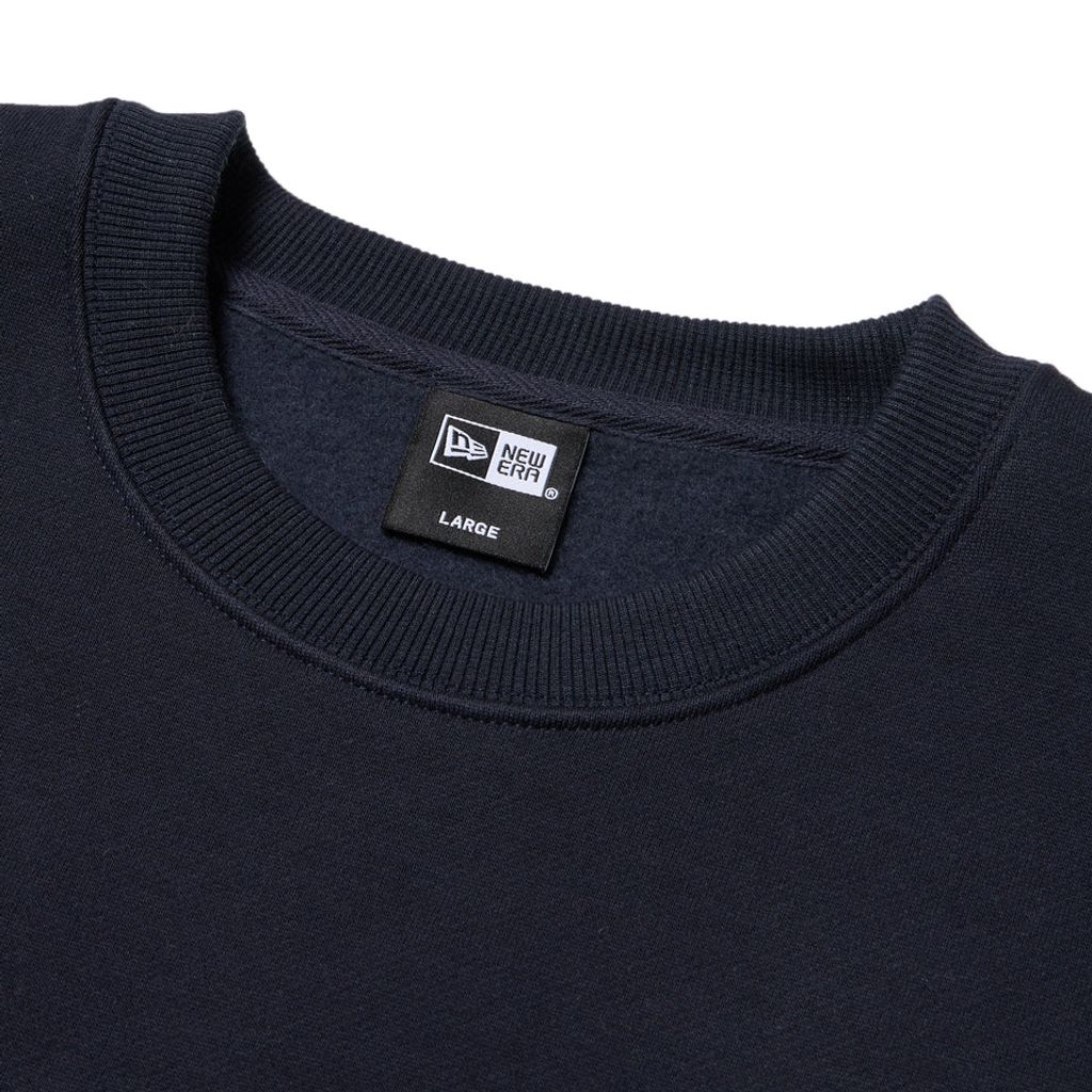 NEW ERA 裏毛 オーバーサイズド スウェット クルーネック Powered by GORO NAKATSUGAWA（MIN-NANO） ニューヨーク・ヤンキース ネイビー