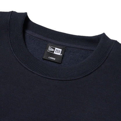 NEW ERA 裏毛 オーバーサイズド スウェット クルーネック Powered by GORO NAKATSUGAWA（MIN-NANO） ニューヨーク・ヤンキース ネイビー