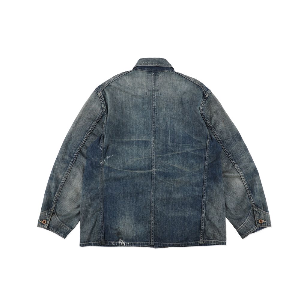 BOW WOW HERITAGE DENIM CHORE COAT AGED