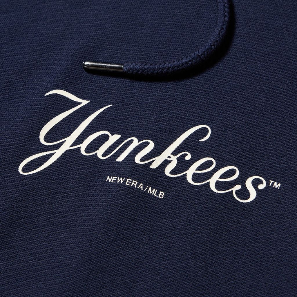 NEW ERA 裏毛 スウェット プルオーバーフーディー ニューヨーク・ヤンキース ネイビー