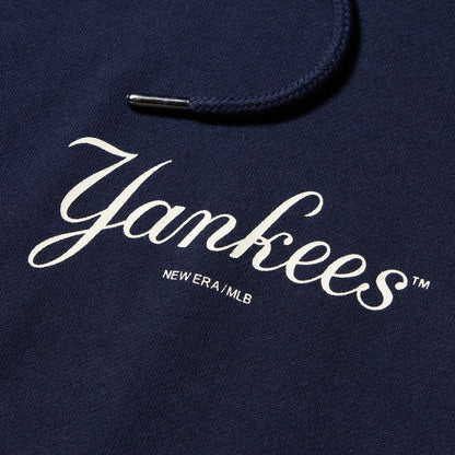 NEW ERA 裏毛 スウェット プルオーバーフーディー ニューヨーク・ヤンキース ネイビー