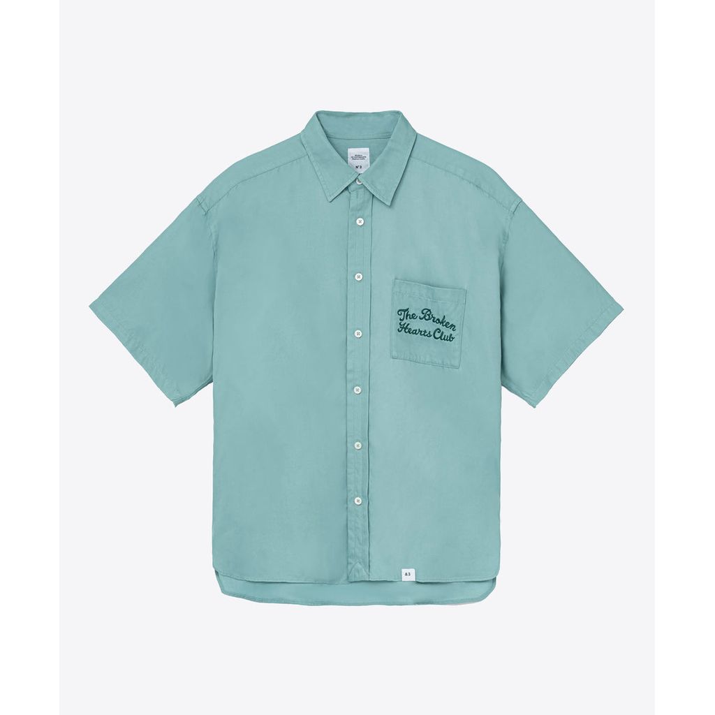 BEDWIN & THE HEARTBREAKERS S/S EMBROIDERED SHIRT "BLUNT"
