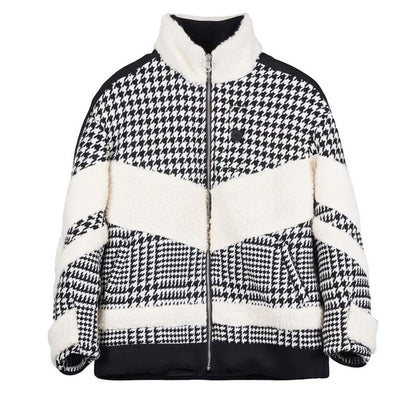 PHENOMENON HOUNDSTOOTH STAND COLLAR JKT