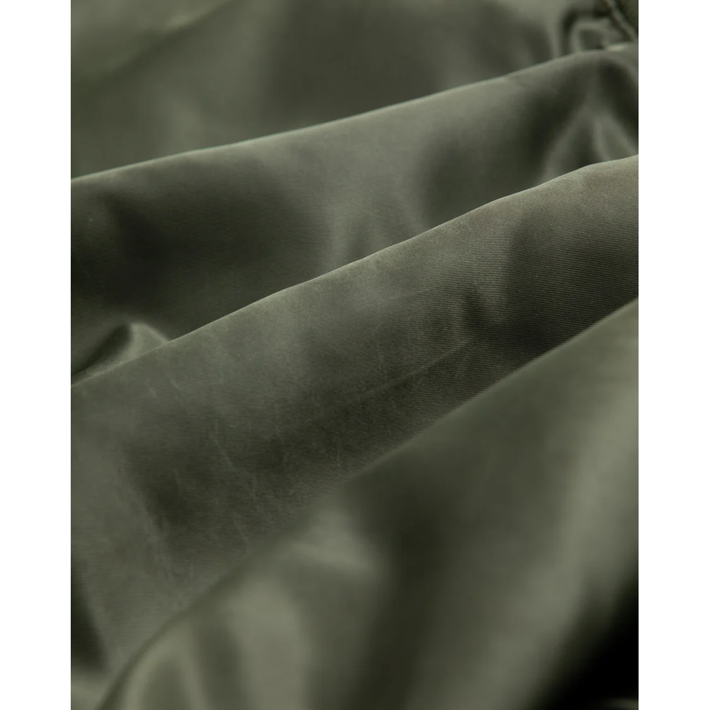 ANACHRONORM AN395 DIRTY NYLON MA-1 OLIVE