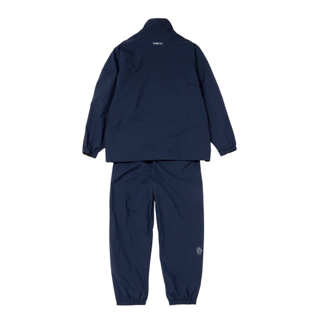 ALWAYTH / TRAINING JACKET ＆ PANTS SET / REFLECT PRINTED / NAVY