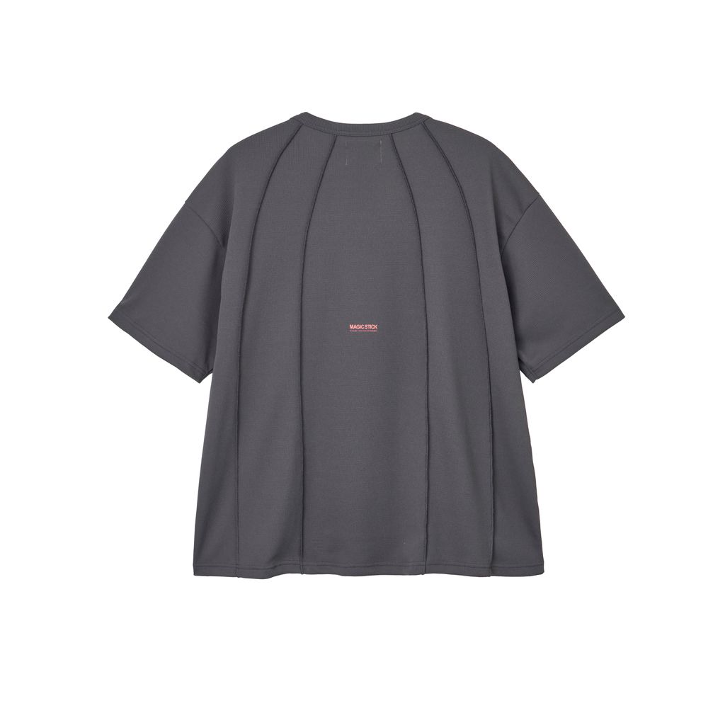 MAGIC STICK XENON Waffle-X Tech Tee (GREY)