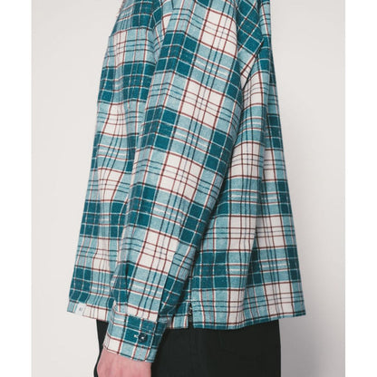 BEDWIN & THE HEARTBREAKERS L/S ORG PRINTED NEL SHIRT "RICK"