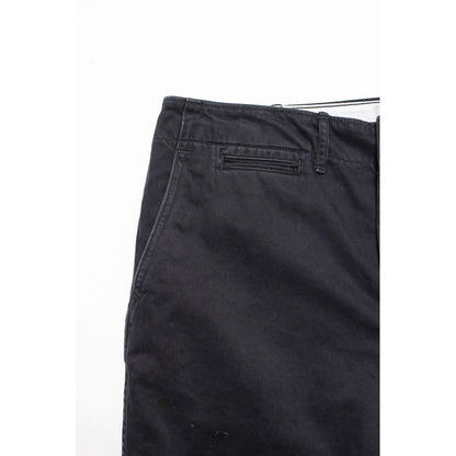 BOWWOW BLACK WORK TROUSERS AGED