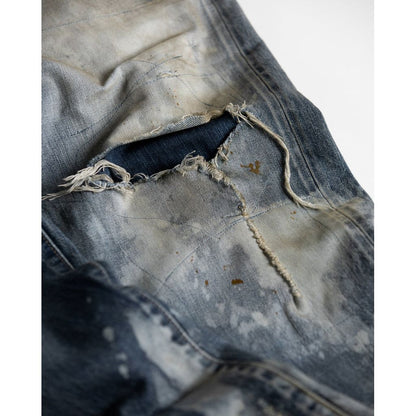 ANACHRONORM HARD REMAKED REGULAR TAPERED 5P PANTS INDIGO (REMAKE)
