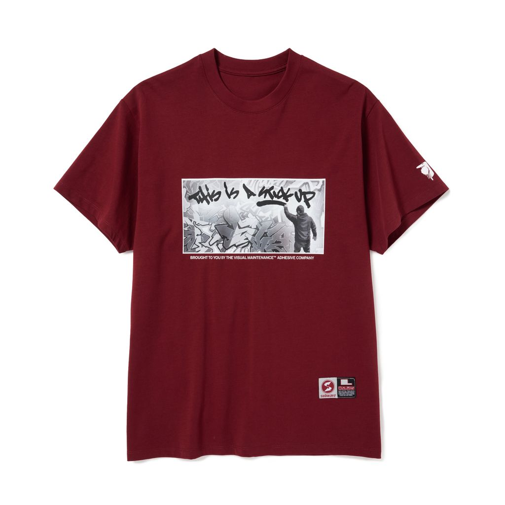SUBWARE STICK UP SHORT SLEEVE TEE