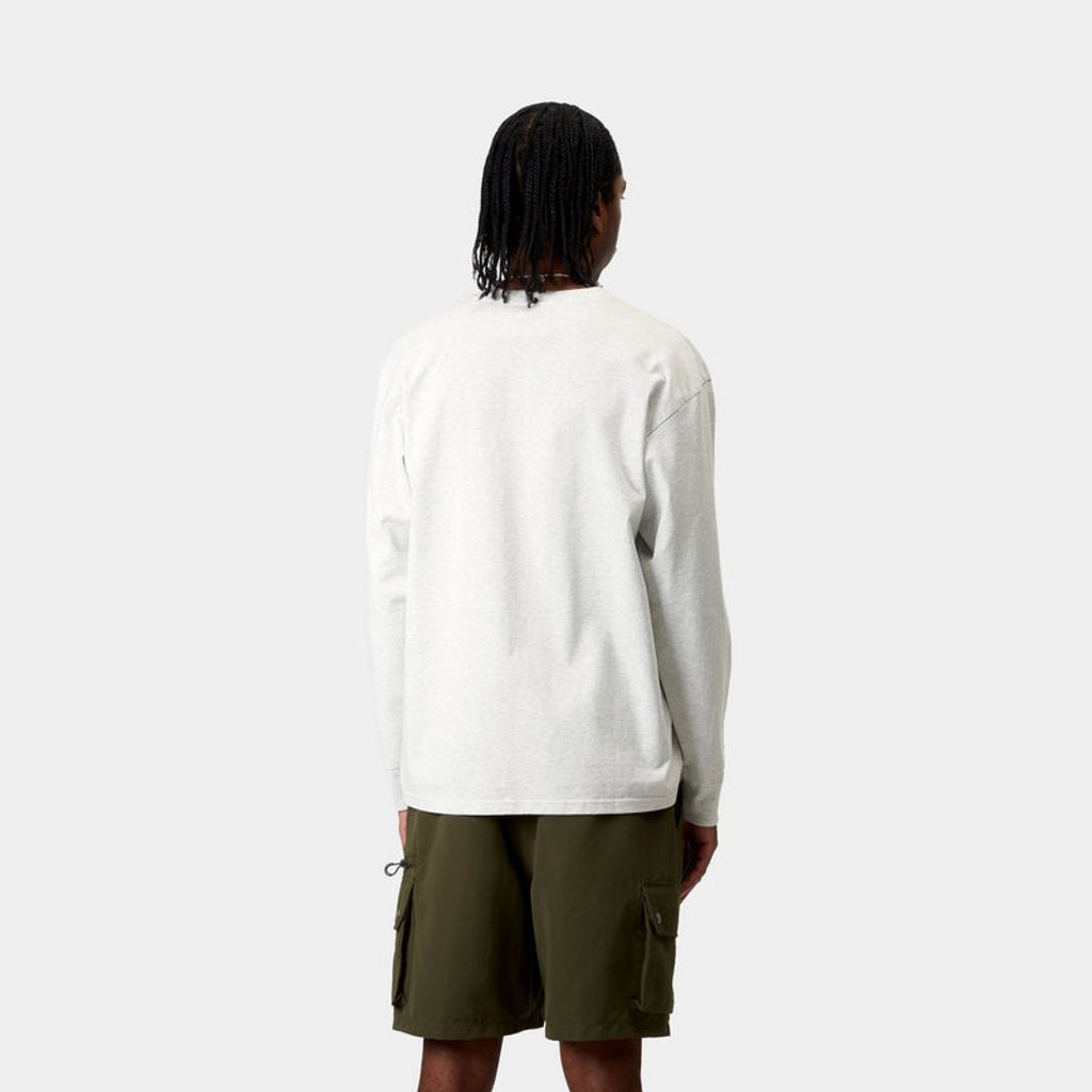 CARHARTT WIP  L/S AMERICAN SCRIPT T-SHIRT