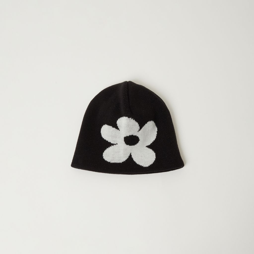 NICK GEAR Flower Logo Beanie