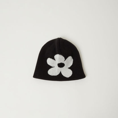 NICK GEAR Flower Logo Beanie