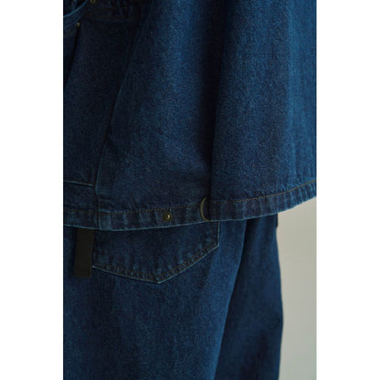 Poliquant THE DEFORMED POCKETS DENIM SHIRT JACKET 2602007