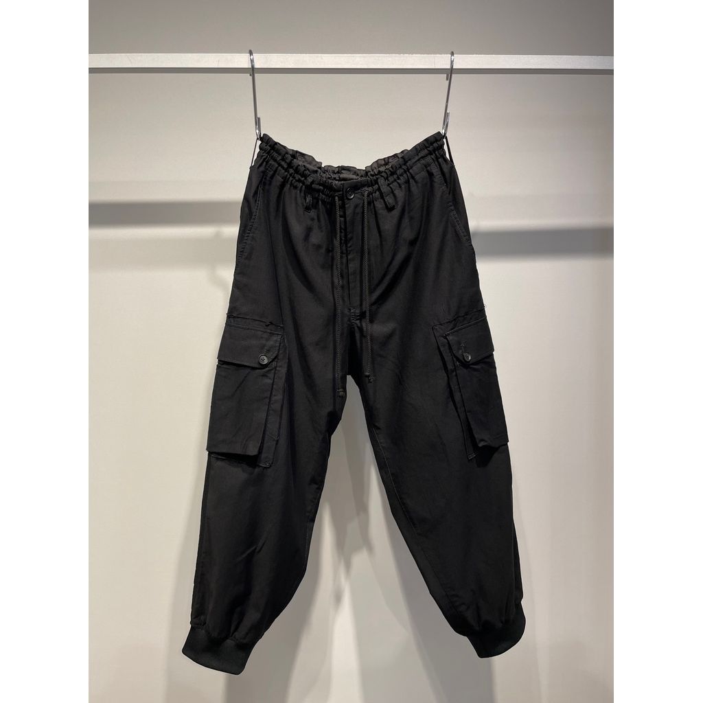 Ground Y COTTON TWILL STANDARD RIBBED HEM CARGO