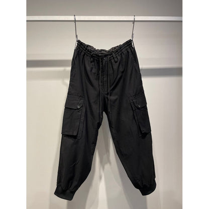 Ground Y COTTON TWILL STANDARD RIBBED HEM CARGO