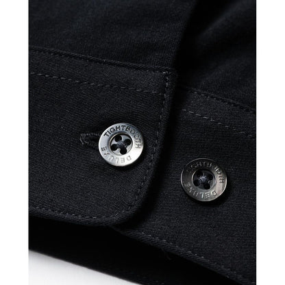 TIGHTBOOTH FLANNEL SKIPPER SHIRT - TIGHTBOOTH x DELUXE