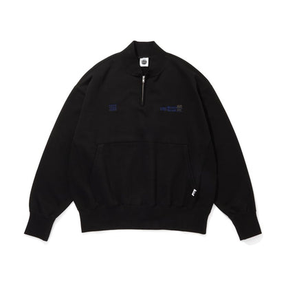 CITY COUNTRY CITY EMBROIDERED LOGO HALF ZIP SWEATSHIRT_UREI