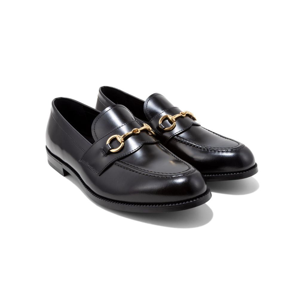 KENFORD MENS BIT LOAFERS / BLACK
