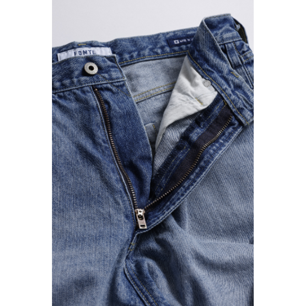 FDMTL FA26PN32H HAKAMA DENIM PANTS 10YR WASH
