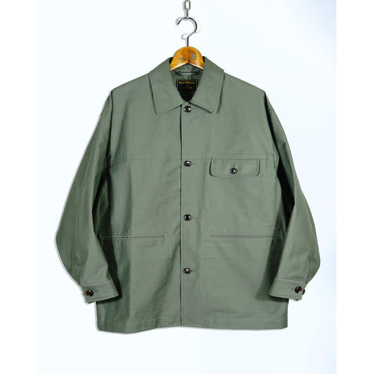 ANDFAMILYS Back Sateen Coverall Jacket