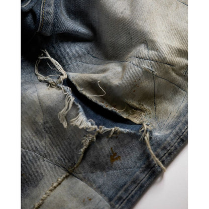 ANACHRONORM HARD REMAKED REGULAR TAPERED 5P PANTS INDIGO (REMAKE)