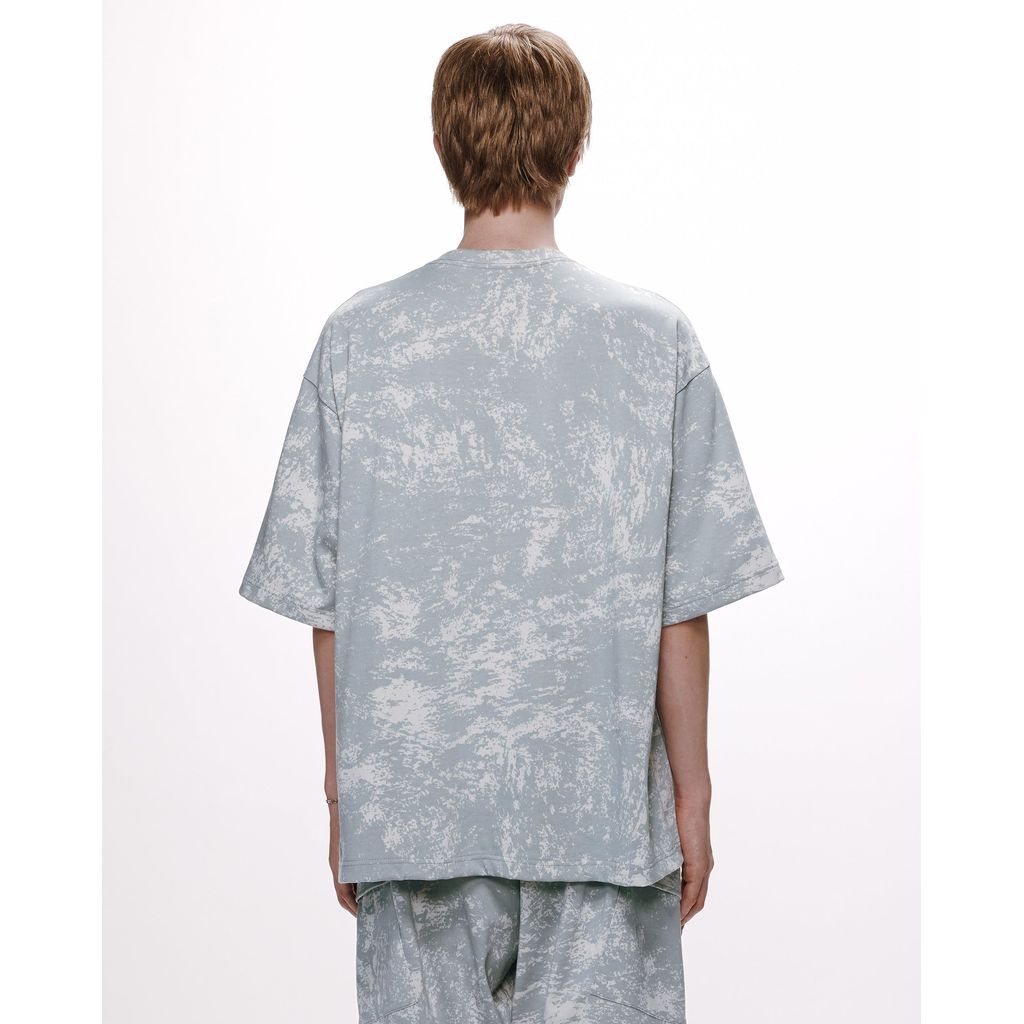 MARKA 20//1 RECYCLE SUVIN ORGANIC COTTON KNIT LOOSE FIT POCKET TEE