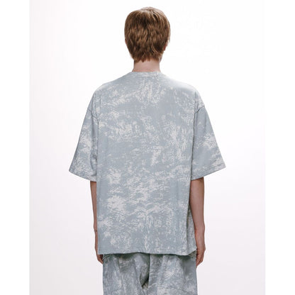 MARKA 20//1 RECYCLE SUVIN ORGANIC COTTON KNIT LOOSE FIT POCKET TEE