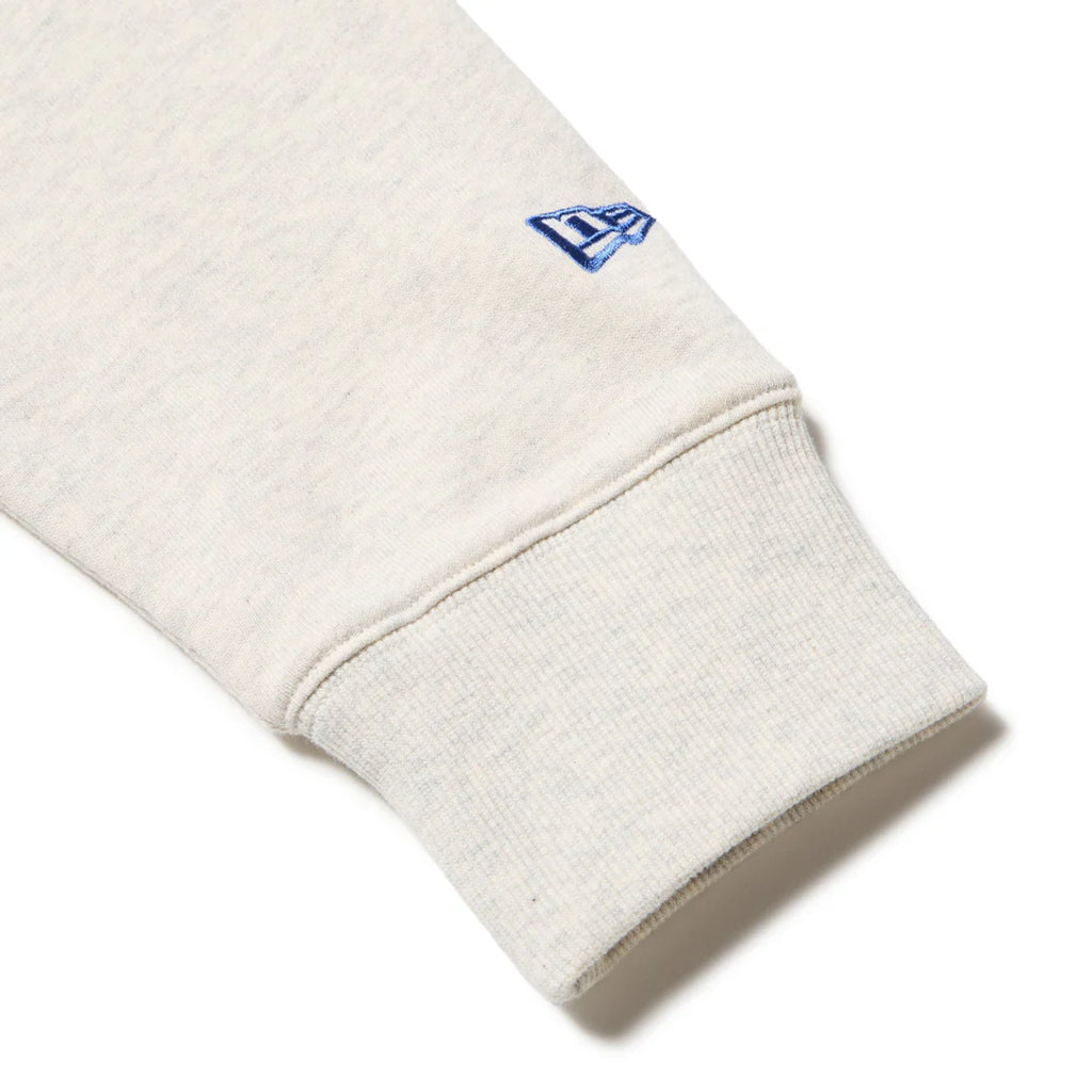 NEW ERA 裏毛 スウェット クルーネック ロサンゼルス・ドジャース オートミール