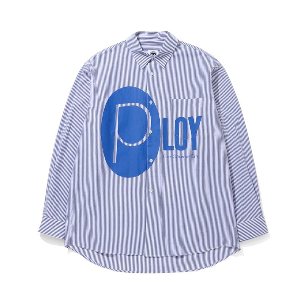 CITY COUNTRY CITY COTTON STRIPE SHIRT_PLOY A ARTWORK BY Abu Qadim Haqq_STRIPE#2