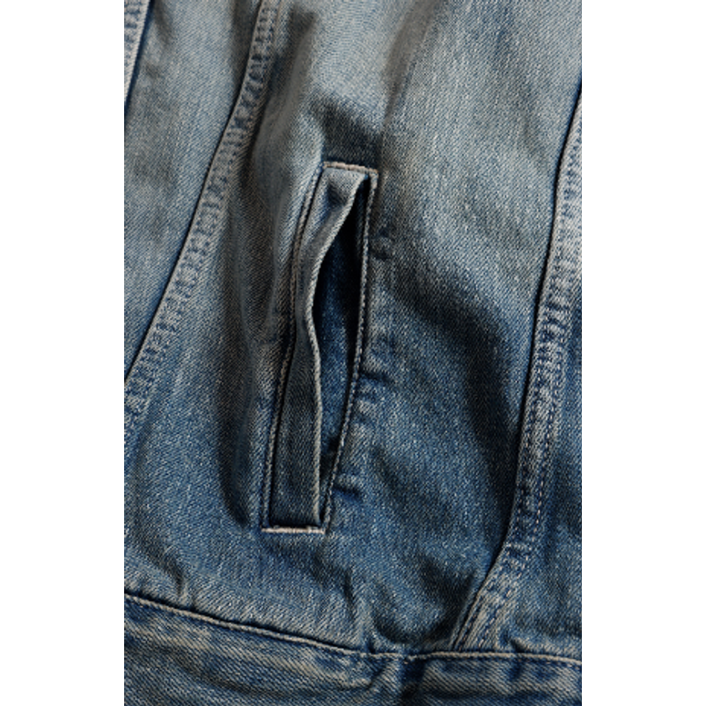 FDMTL FA26JK19U DENIM T-FORM JACKET 3YR WASH