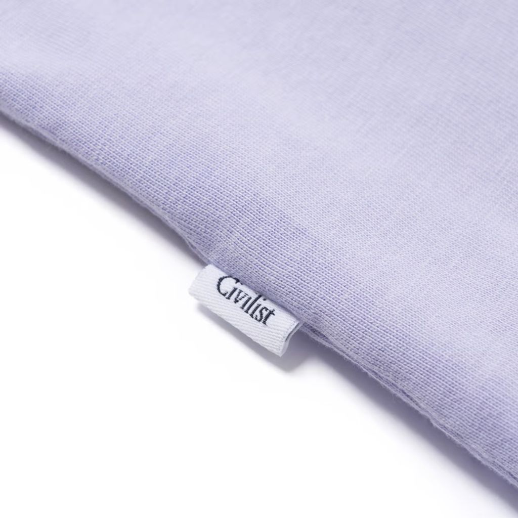 Civilist Mini Logo Tee - Lavender