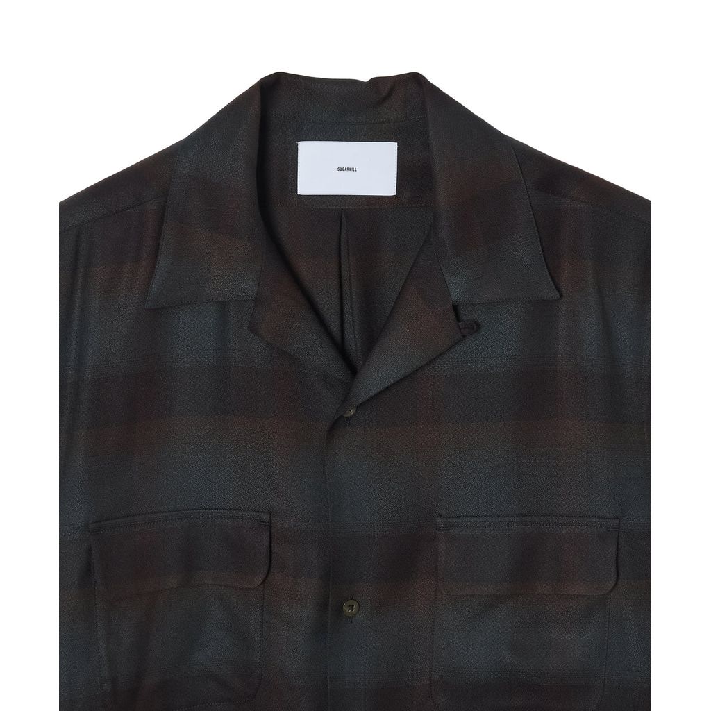 SUGARHILL PLAID OPEN COLLOR SHIRTS
