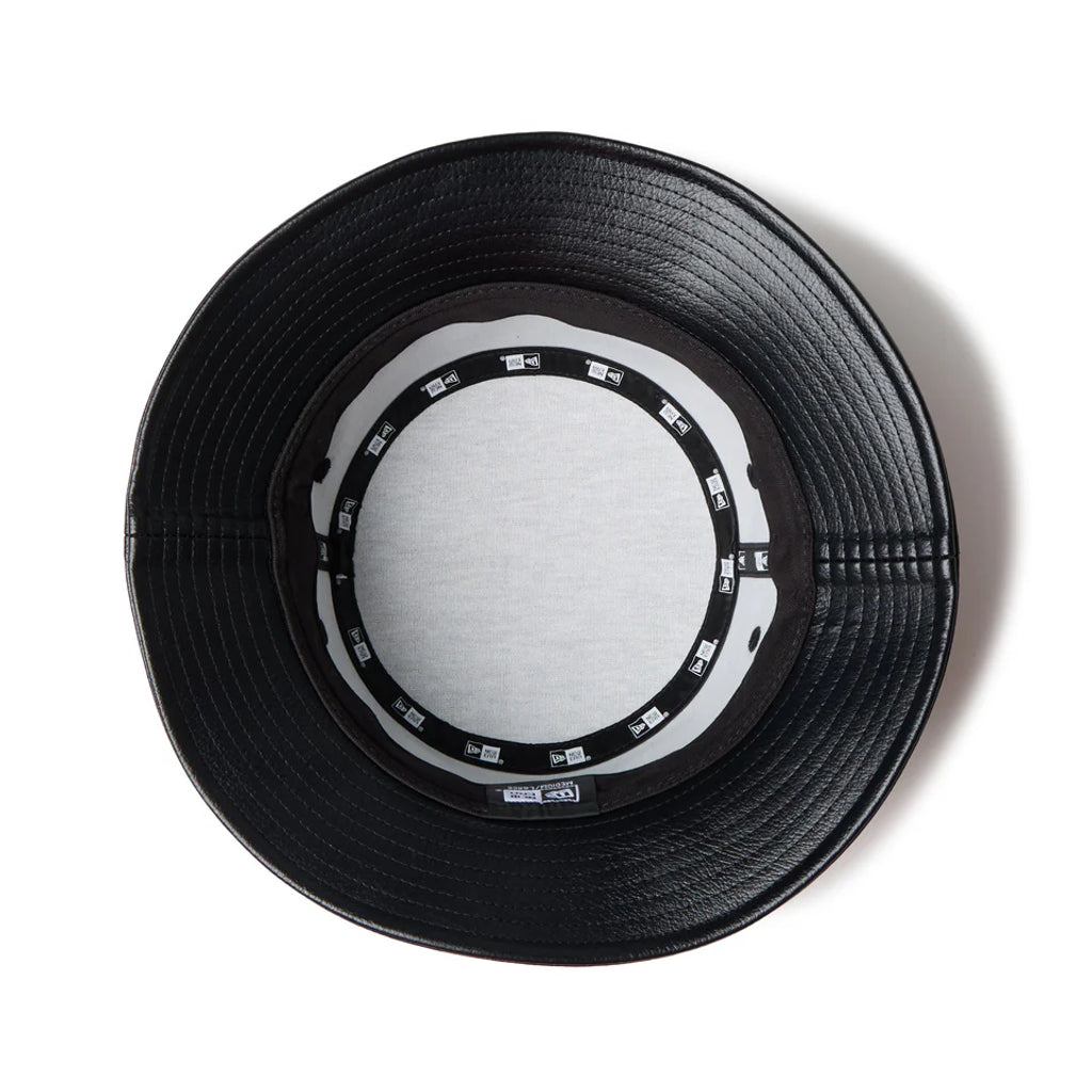 NEW ERA バケット01 Synthetic Leather シンセティックレザー ブラック