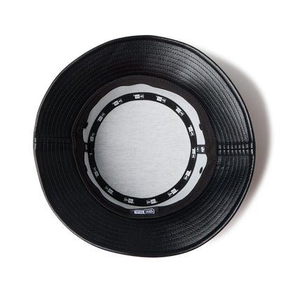 NEW ERA バケット01 Synthetic Leather シンセティックレザー ブラック