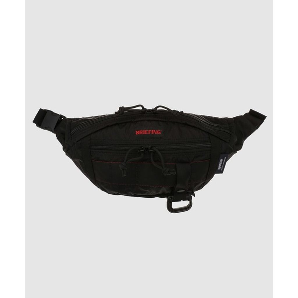 COMME des GARCONS HOMME  「BRIEFING」W-NAME NYLON LIPSTOP BAG