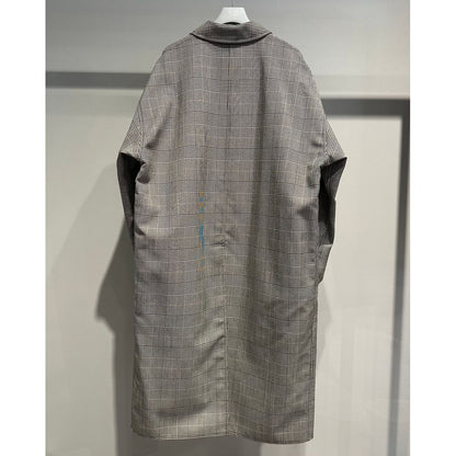 COMME des GARCONS HOMME  ウールエステルグレンチェック コート