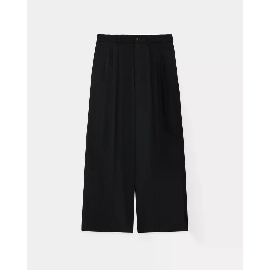MARKAWARE Survival Cloth® Tropical Triple Pleated Wide Trousers