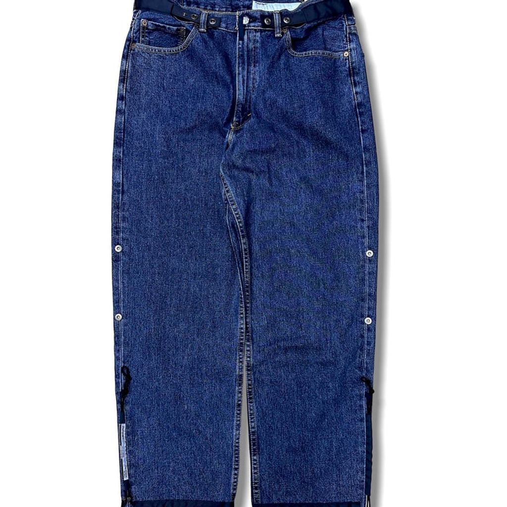 POLIQUANT THE DEFORMED ADJUSTABLE THRIFTING DENIM 550