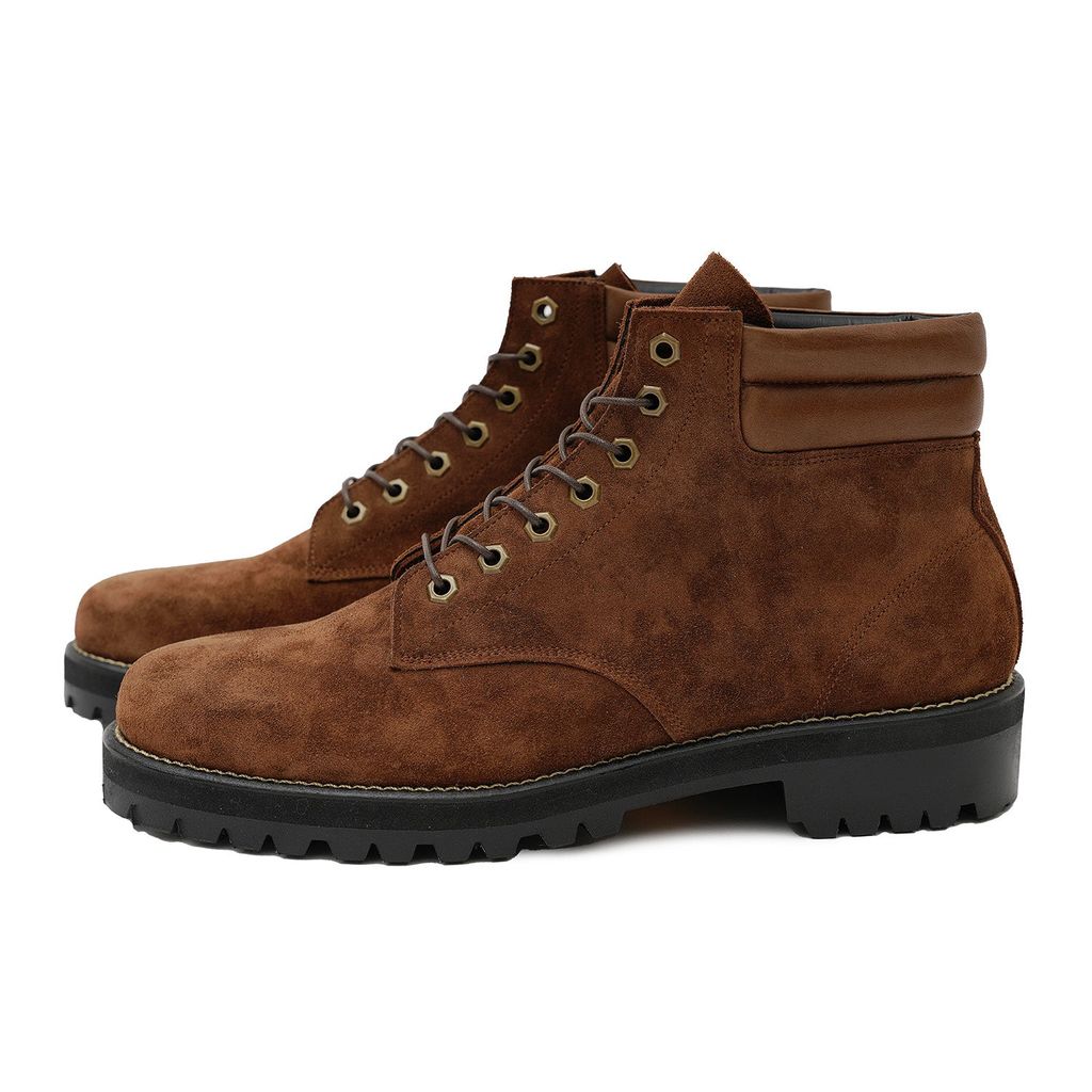 HOMBRENINO × Tomo & Co COOTIE 7 HOLE LACE UP BOOTS