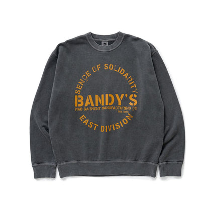 RATS PIGMENT DYED CREW NECK SWEAT