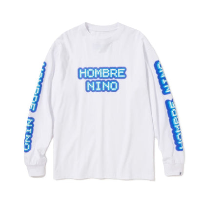 HOMBRENINO L/S PRINT TEE (RETRO)