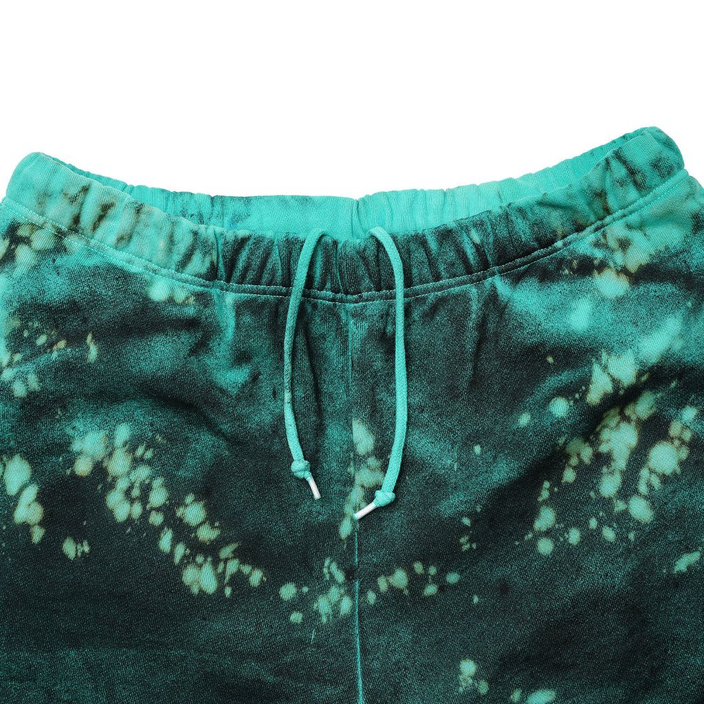 HOMBRENINO TIE DYE SWEAT SHORTS