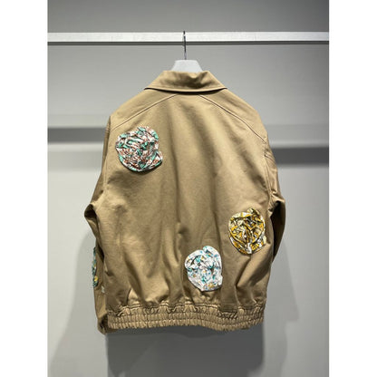 FAF Block Print Flower Jacket