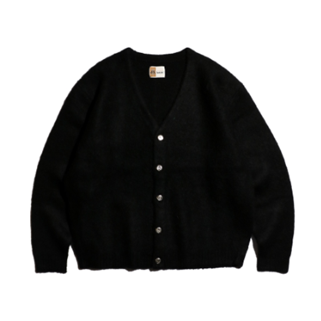 TOWNCRAFT vintage mohair stripe cardigan