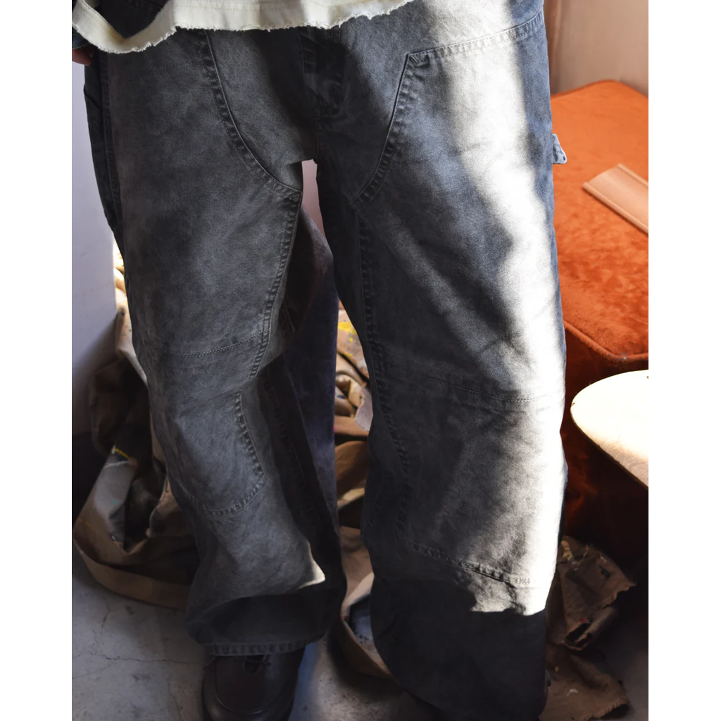 ANACHRONORM AN419 PIGMENT DYED DUCK PAINTER PANTS