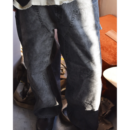 ANACHRONORM AN419 PIGMENT DYED DUCK PAINTER PANTS