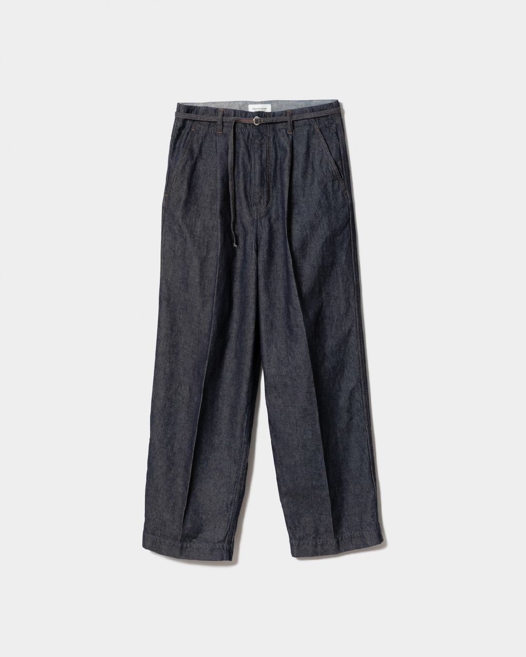 beautiful people left hand twill tuck denim pants